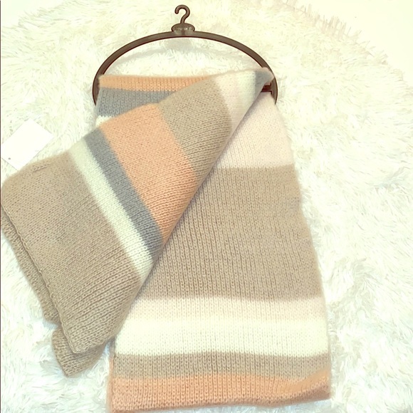 Forever 21 Multicolored /Taupe Scarf 🧣NWT 🏷 - Picture 3 of 4